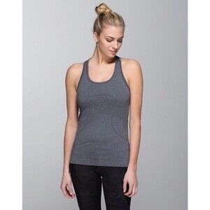 Lululemon Swiftly Tech Racerback in Heather Gray 8